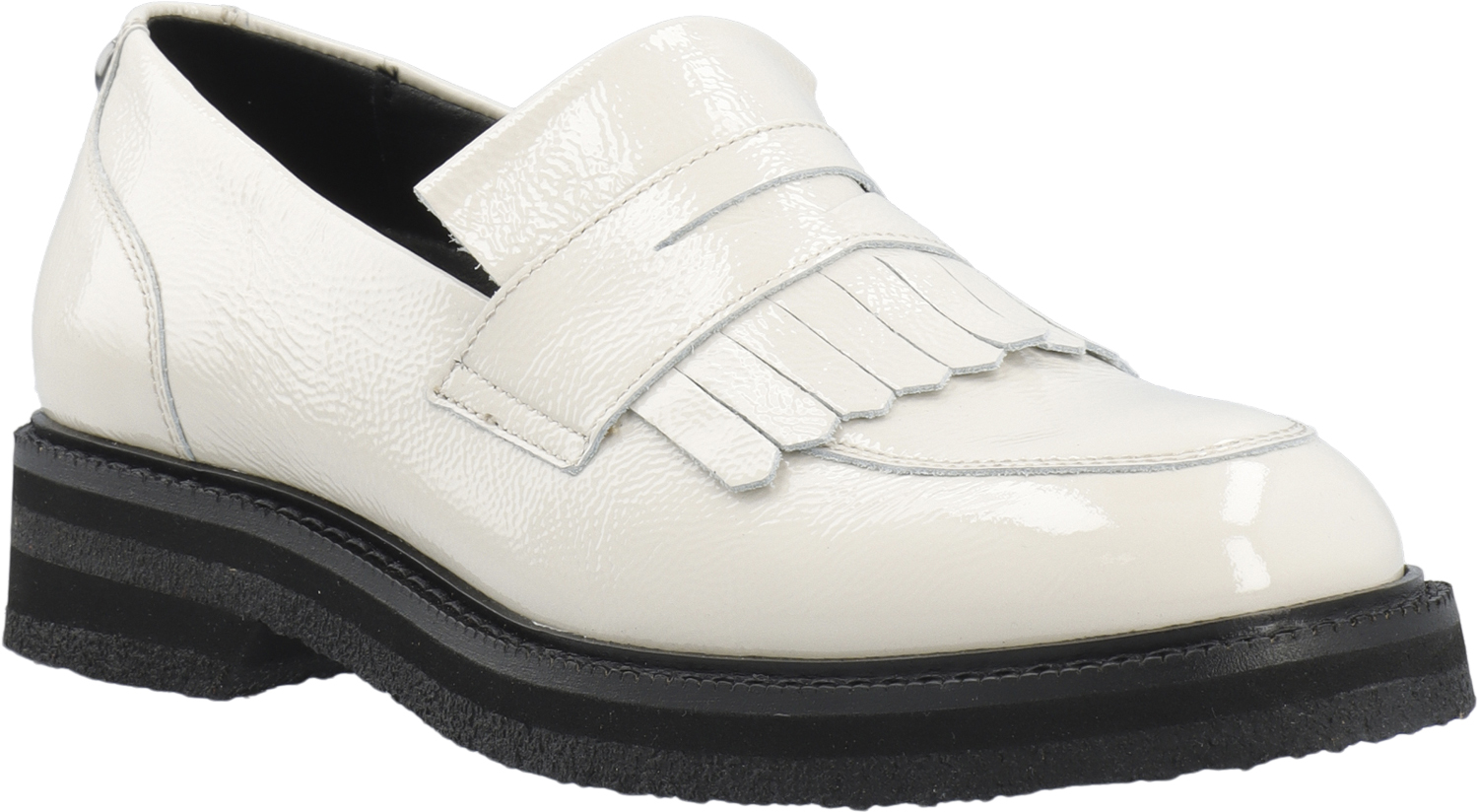 Casbetty Loafer W. Fringes Patent Leather